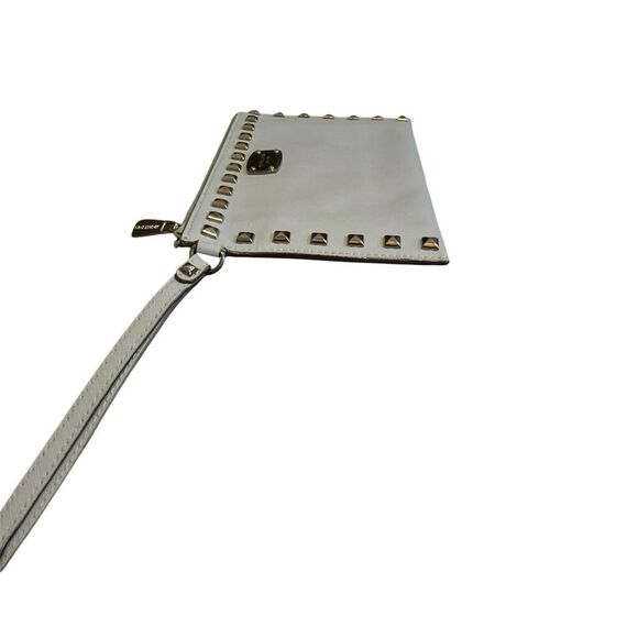 Michael Kors Women's Gray Studded Leather Wallet Wristlet Clutch NWOT!!​ - Picture 9 of 15